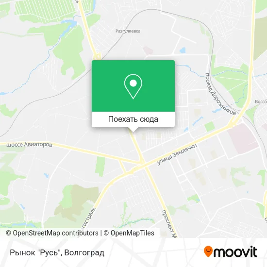 Карта Рынок "Русь"