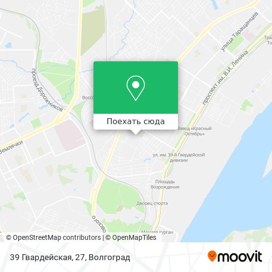 Карта 39 Гвардейская, 27