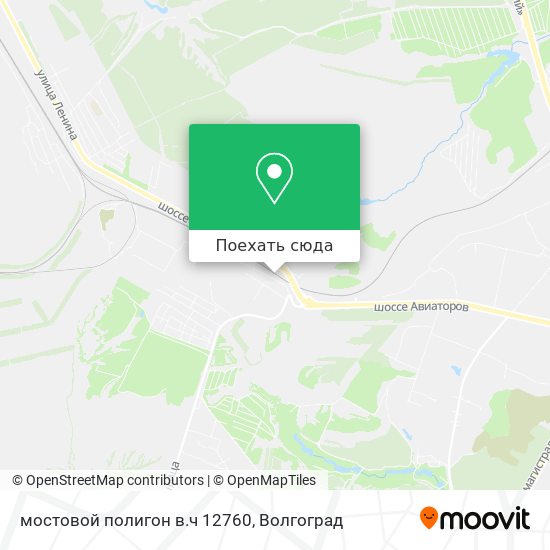 Карта мостовой полигон в.ч 12760