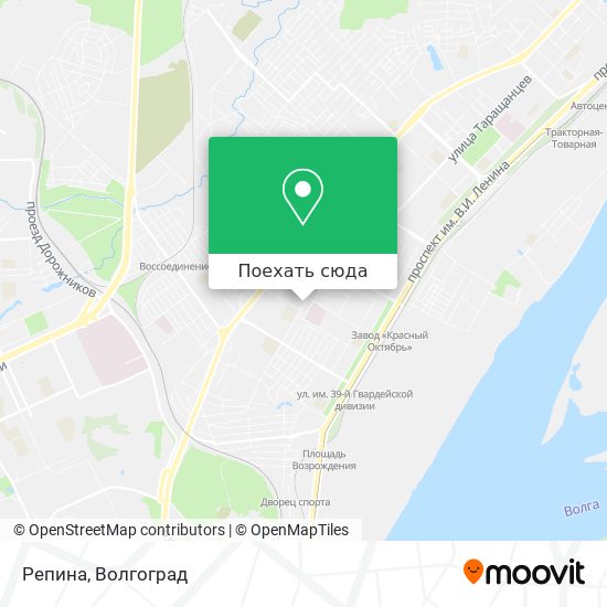 Карта Репина