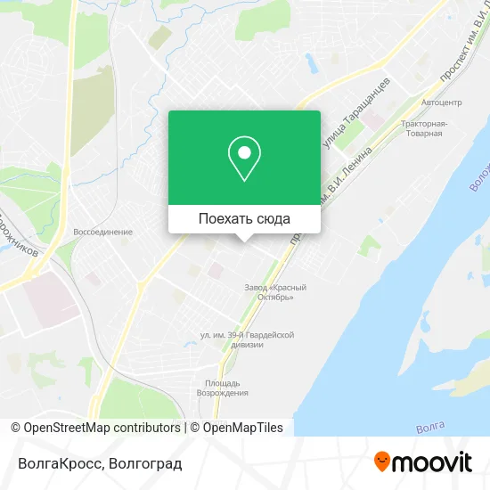 Карта ВолгаКросс