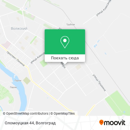 Карта Оломоуцкая 44