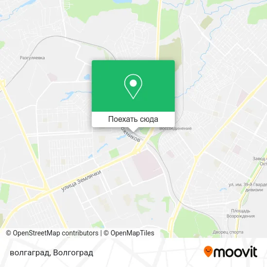 Карта волгаград
