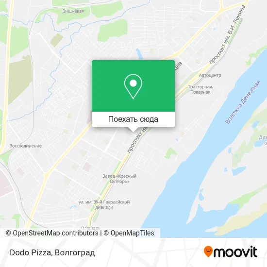 Карта Dodo Pizza