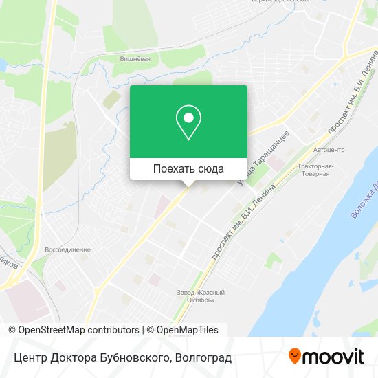 Карта Центр Доктора Бубновского