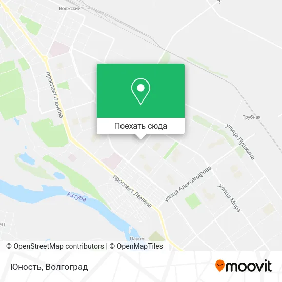 Карта Юность