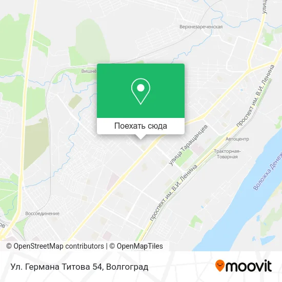 Карта Ул. Германа Титова 54