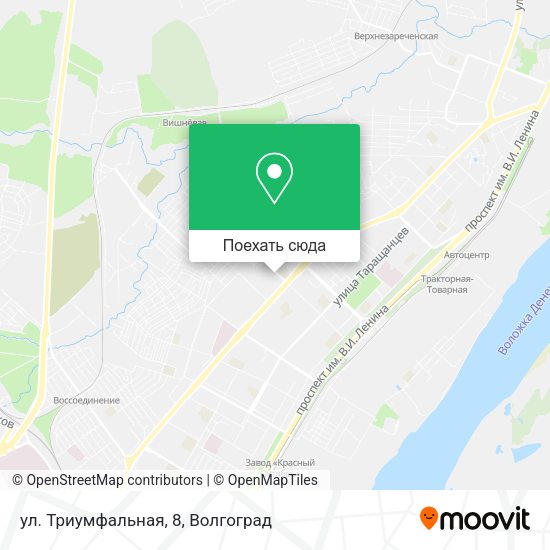 Карта ул. Триумфальная, 8