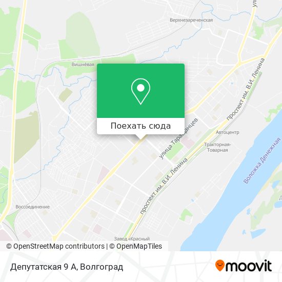 Карта Депутатская 9 А