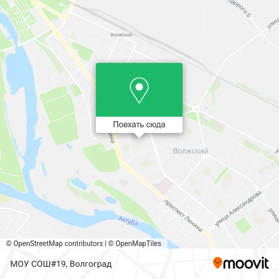 Карта МОУ СОШ#19