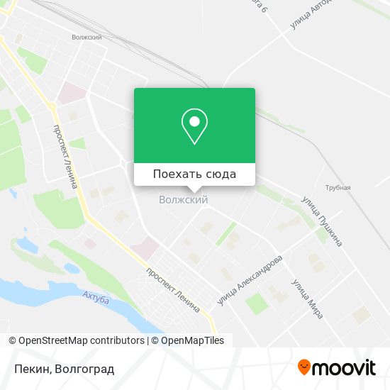 Карта Пекин