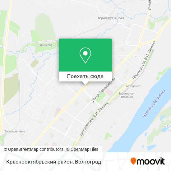 Карта Краснооктябрьский район