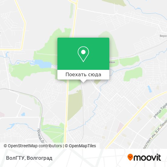 Карта ВолГТУ
