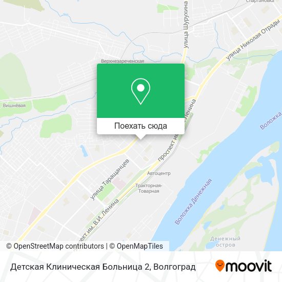 Карта Детская Клиническая Больница 2