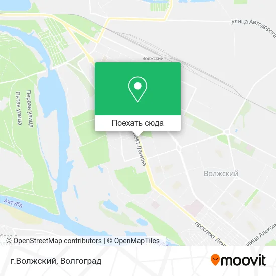 Карта г.Волжский