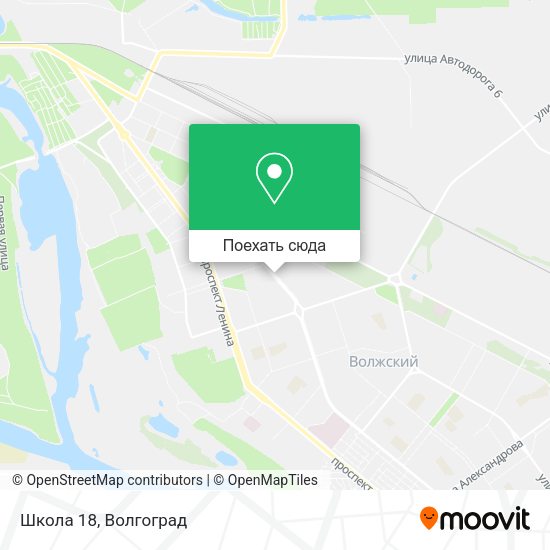 Карта Школа 18