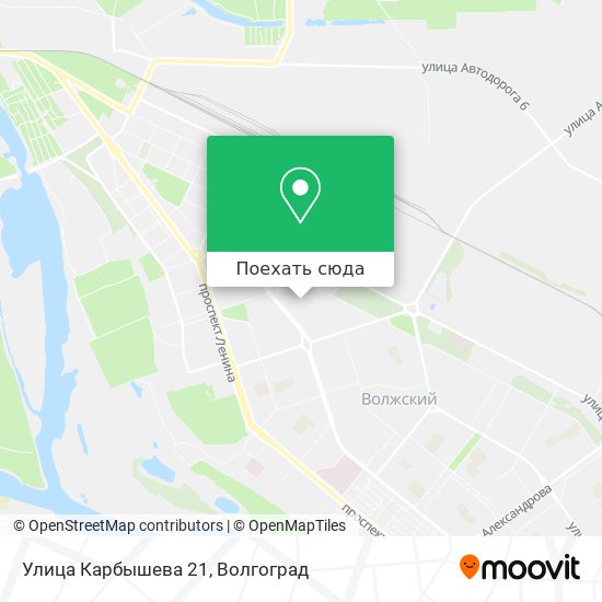 Карта Улица Карбышева 21