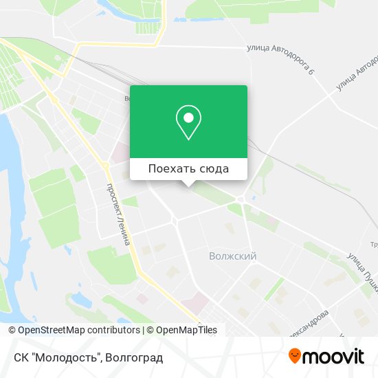 Карта СК "Молодость"