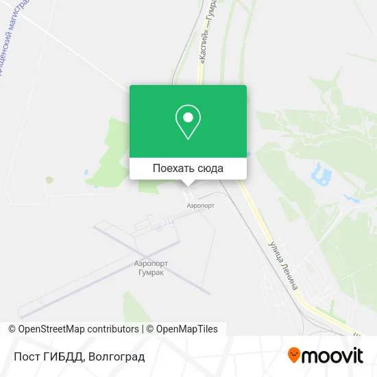 Карта Пост ГИБДД