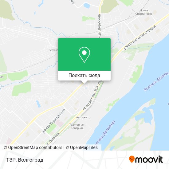 Карта ТЗР