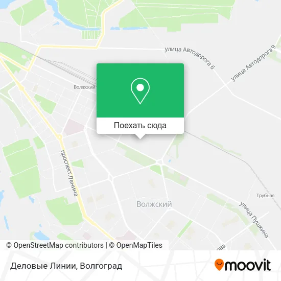 Карта Деловые Линии