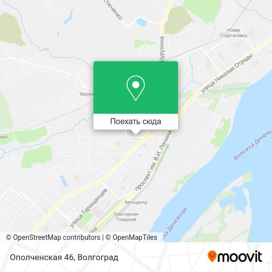 Карта Ополченская 46