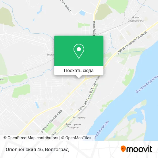 Карта Ополченская 46