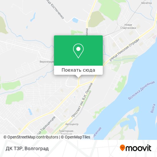 Карта ДК ТЗР