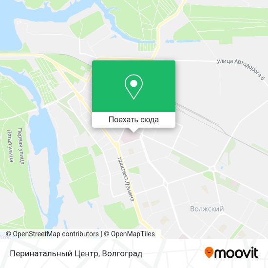 Карта Перинатальный Центр