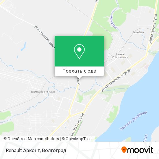 Карта Renault Арконт