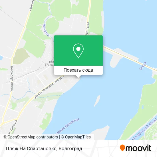 Карта Пляж На Спартановке
