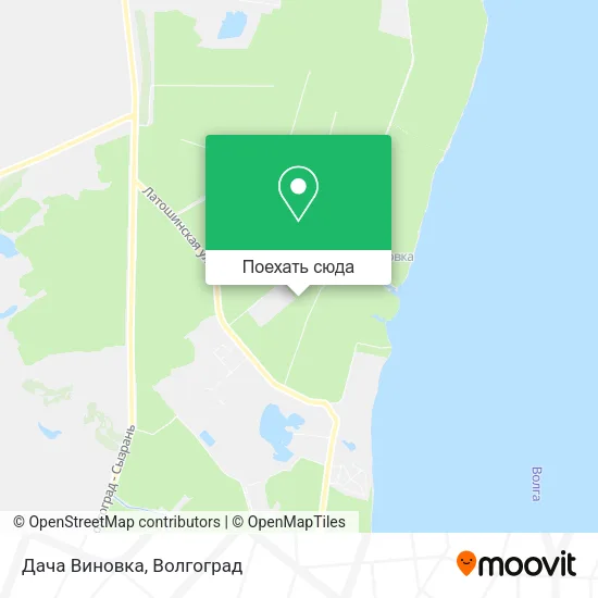 Карта Дача Виновка
