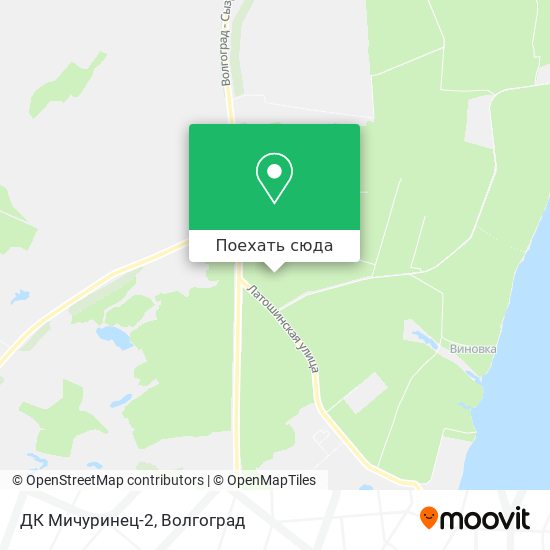Карта ДК Мичуринец-2
