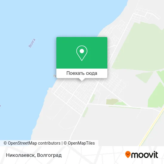 Карта Николаевск