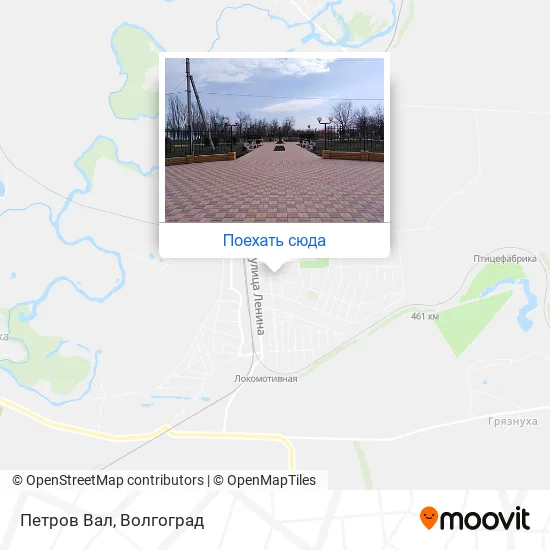 Карта Петров Вал