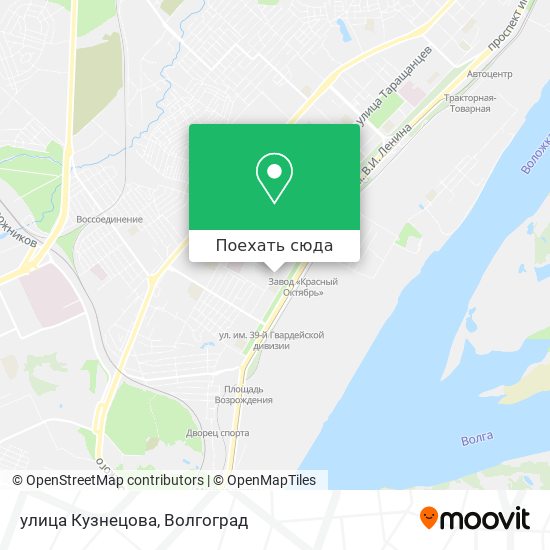 Карта улица Кузнецова