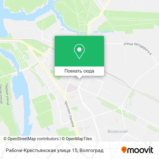 Карта Рабоче-Крестьянская улица 15