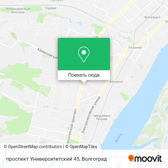 Карта проспект Университетский 45