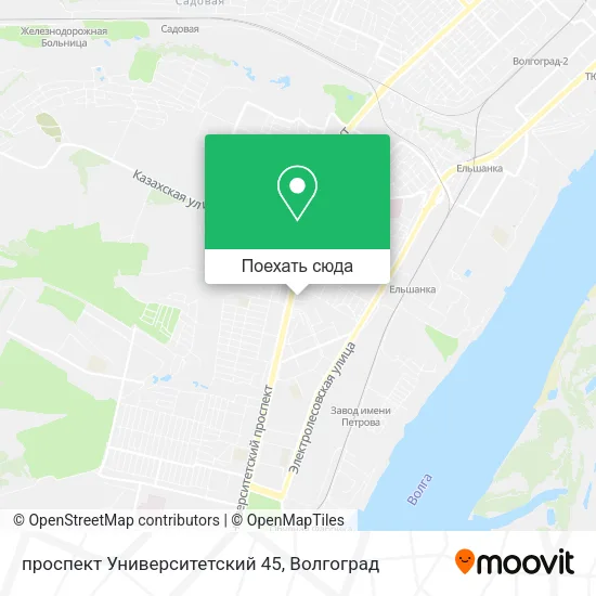 Карта проспект Университетский 45