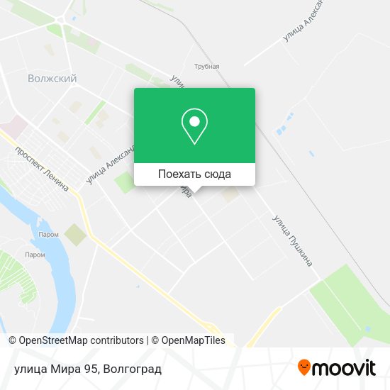Карта улица Мира 95