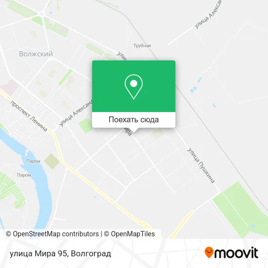 Карта улица Мира 95