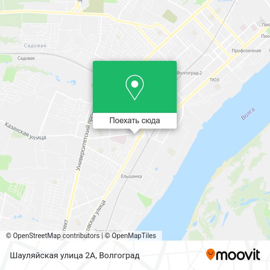 Карта Шауляйская улица 2А