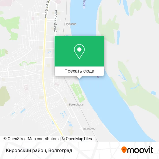 Карта Кировский район