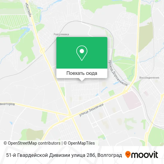Карта 51-й Гвардейской Дивизии улица 28б