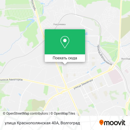 Карта улица Краснополянская 40А