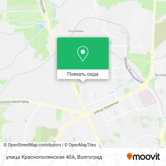 Карта улица Краснополянская 40А
