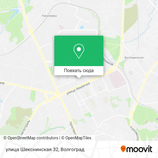 Карта улица Шекснинская 32