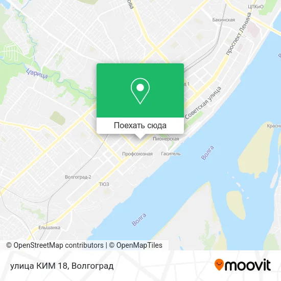 Карта улица КИМ 18
