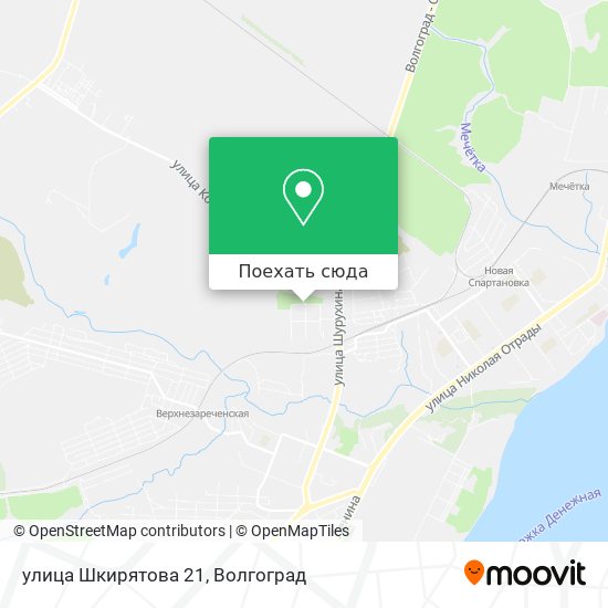 Карта улица Шкирятова 21