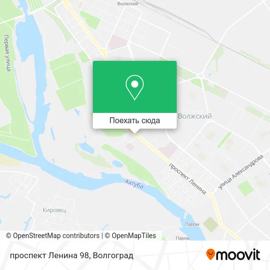 Карта проспект Ленина 98